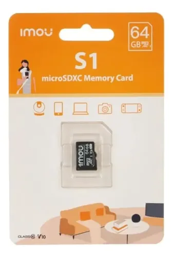 MICRO SD IMOU CASE 10 64GB PARA VIDEOVIGILANCIA